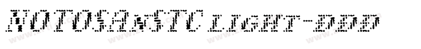 NOTOSAnSTC light字体转换 NOTOSAnSTC light字体转换
